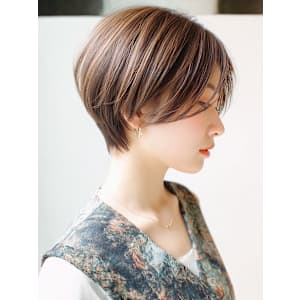 大人ショートボブ ひし形 アッシュブラウン 透明感カラー - abilita 警固【アビリタ ケゴ】掲載中