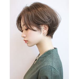 ハンサムショート 立体感 ひし形ショート ベージュ 透明感 - abilita 警固【アビリタ ケゴ】掲載中