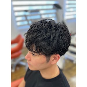 メンズスパイラルパーマ