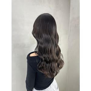 王道ダークグレージュ/韓国ヘアー/レイヤーカット