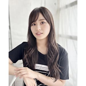 大人可愛いAラインミックスカール