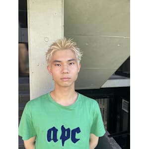 メンズショート／ハイトーン/ホワイトベージュ - ACT 表参道店【アクト オモテサンドウテン】掲載中