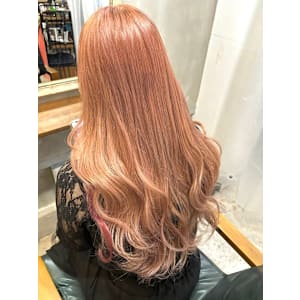 オレンジベージュカラー/ダブルカラー