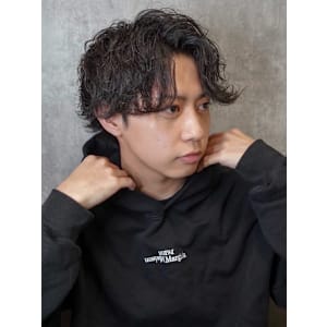 波巻きルーズパーマ