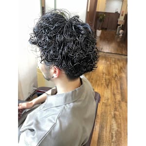 メンズスパイラルパーマ【飯田淳平】Re:ta Hair