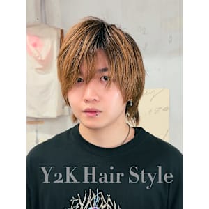 Y２Kメンズマッシュ