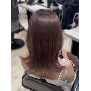 【AYAKI】ケアブリーチ髪質改善くびれミディア 