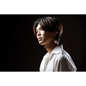 センターパート × 韓国風マッシュウルフ　宇部市/理容室