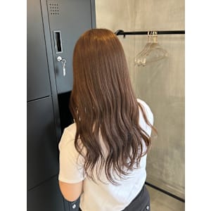 (工藤)ダブルカラーで透明感ベージュ