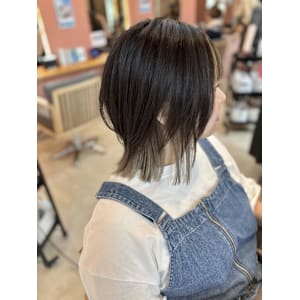 インナーカラー/グレー/ベージュ/ミルクティー