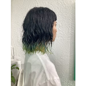 ミントグリーン＋シアンブルー