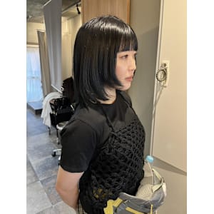 ボブレイヤー×ブルーブラック