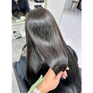 premium髪質改善ストレート