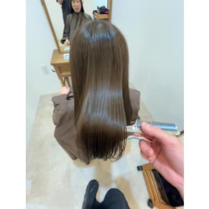 毛髪強化髪質改善カラー/オリーブベージュ