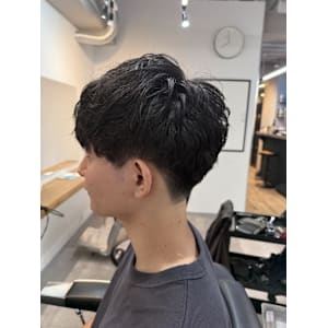 大宮/カット/短髪/毛流れ/センターパート