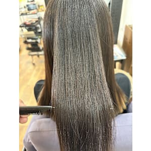 【プレミアム縮毛矯正】髪質改善ストレート