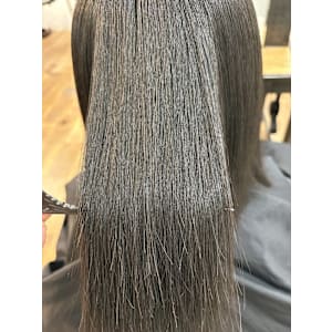 【プレミアム縮毛矯正】髪質改善ストレート