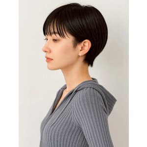 大人ショート 黒髪 前髪カット 顔周りカット 似合わせ 艶髪 - 福岡 オーガニックカラー miroa【フクオカ ミロア】掲載中