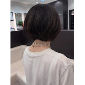 首元すっきりショートボブ - VISAGE GINZA【ヴィサージュ ギンザ】【ヴィサージュ ギンザ】掲載中