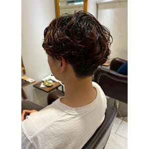 メンズカットパーマ