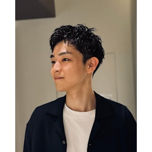 毎朝忙しいビジネスマンの方へ！ピンパーマショート