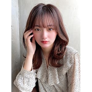 大人かわいいくびれヘアセミロング × ミルクティーベージュ - AFLOAT/L 錦糸町【アフロートエル】【アフロートエル キンシチョウ】掲載中