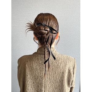 《kitin吉祥寺》タイト カチモリ ヘアセット