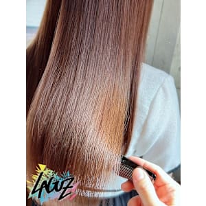 ガーネットブラウン×うる艶質感 髪質改善♪リンゴ幹細胞