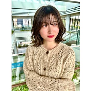 ★ボブ×ダークグレージュ★