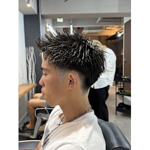 大宮/カット/短髪/毛流れ/センターパート