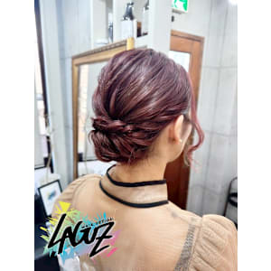 【ヘアセット】 シンプル美人のくるりん上品まとめ髪 /茅ヶ崎