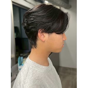 カルマパーマ 毛流れパーマ 韓国ヘア 10代 20代