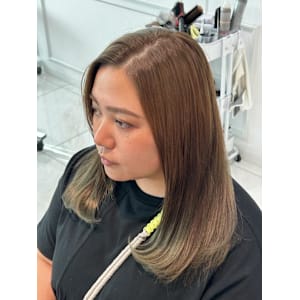 外国人風ブロンドカラー