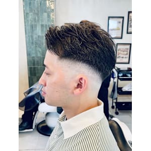 【30代 男性】ロンドンナチュラルフェード（大宮/バーバー）