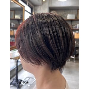 ナチュラルショートボブ