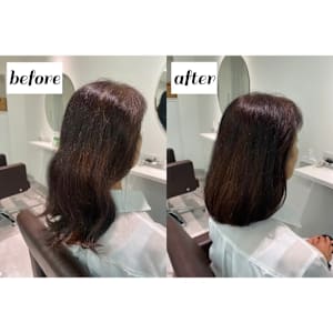 顔周り似合わせ ミディアムカット ♪