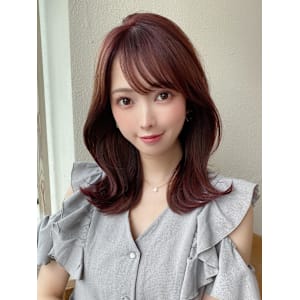 2wayバングでイメチェン顔まわりレイヤーのくびれヘアが人気 - AFLOAT/L 錦糸町【アフロートエル】【アフロートエル キンシチョウ】掲載中