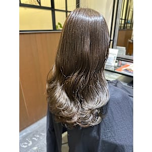 池袋 髪質改善 イルミナカラー グレージュ♪