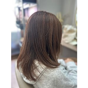 流れる軽めのミディアムレイヤー♪