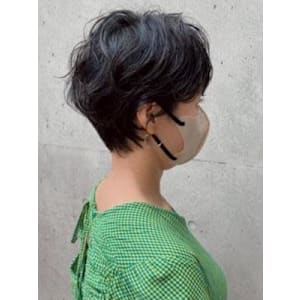 #夏のショートパーマ