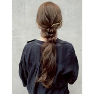 #ゆるっと三つ編み　#ニュアンスアレンジ