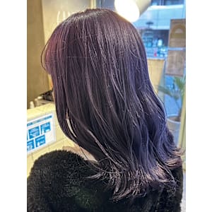 パープルアッシュカラー