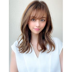 2wayバングでイメチェン顔まわりレイヤーのくびれヘアが人気 - AFLOAT/L 錦糸町【アフロートエル】【アフロートエル キンシチョウ】掲載中