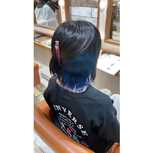 【Neolivekuta】☆インナーカラー×ブルー☆【町田】