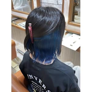 【Neolivekuta】☆インナーカラー×ブルー☆【町田】