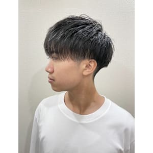 簡単セット！！ナチュラルショートマッシュ【新宿/理容室】