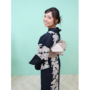 浴衣着付け　＆　カチモリ　ヘアセット