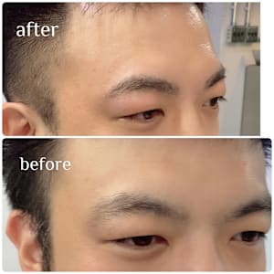 太薄眉毛解消◎【高田馬場　眉毛Wax出来るヘアサロン】