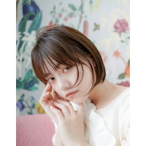 ★くびレイヤーエモージュイメチェンアッシュベージュ小顔カット