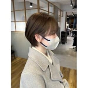 襟足すっきり◎【酸性ストレート/髪質改善/イルミナカラー】